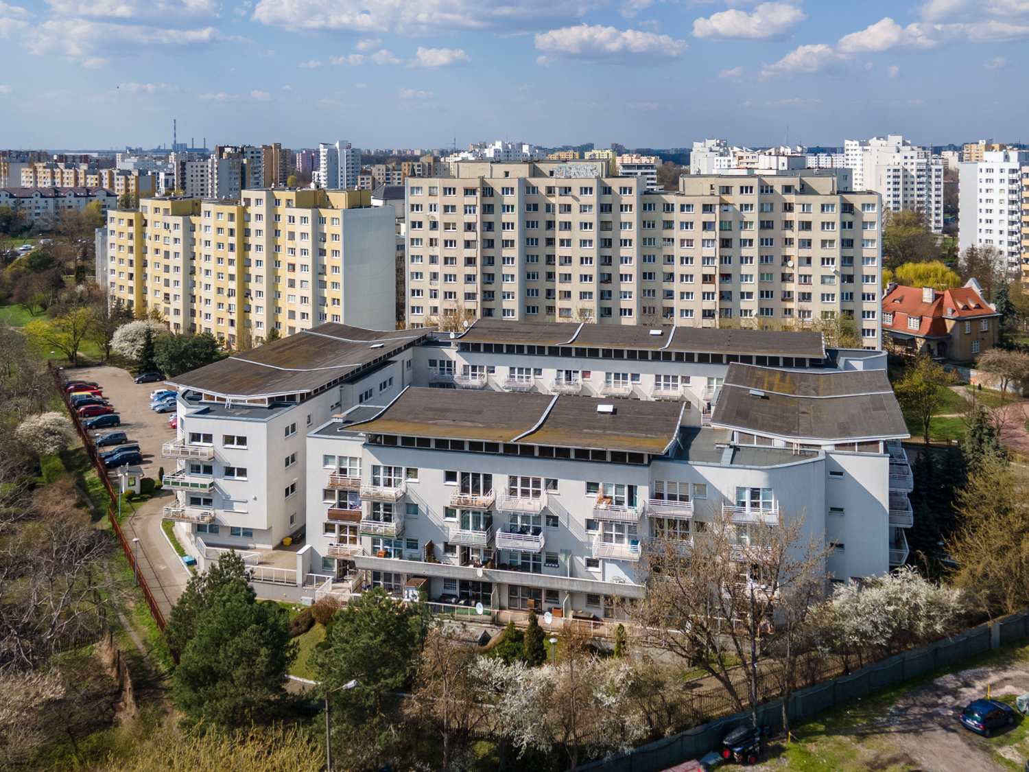 Zdjęcie architektury budynku Budynek mieszkalny